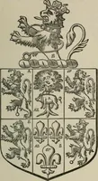 An illustration from The visitation of London : anno Domini 1633, 1634, and 1635. Made by Sr. Henry St. George, kt., Richmond herald, and deputy and marshal to Sr. Richard St. George, kt., Clarencieux king of armes (1880)