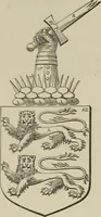 An illustration from The visitation of London : anno Domini 1633, 1634, and 1635. Made by Sr. Henry St. George, kt., Richmond herald, and deputy and marshal to Sr. Richard St. George, kt., Clarencieux king of armes (1880)