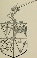 An illustration from The visitation of London : anno Domini 1633, 1634, and 1635. Made by Sr. Henry St. George, kt., Richmond herald, and deputy and marshal to Sr. Richard St. George, kt., Clarencieux king of armes (1880)