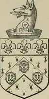 An illustration from The visitation of London : anno Domini 1633, 1634, and 1635. Made by Sr. Henry St. George, kt., Richmond herald, and deputy and marshal to Sr. Richard St. George, kt., Clarencieux king of armes (1880)