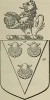 An illustration from The visitation of London : anno Domini 1633, 1634, and 1635. Made by Sr. Henry St. George, kt., Richmond herald, and deputy and marshal to Sr. Richard St. George, kt., Clarencieux king of armes (1880)