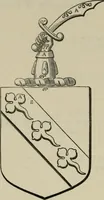 An illustration from The visitation of London : anno Domini 1633, 1634, and 1635. Made by Sr. Henry St. George, kt., Richmond herald, and deputy and marshal to Sr. Richard St. George, kt., Clarencieux king of armes (1880)