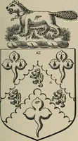 An illustration from The visitation of London : anno Domini 1633, 1634, and 1635. Made by Sr. Henry St. George, kt., Richmond herald, and deputy and marshal to Sr. Richard St. George, kt., Clarencieux king of armes (1880)
