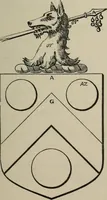 An illustration from The visitation of London : anno Domini 1633, 1634, and 1635. Made by Sr. Henry St. George, kt., Richmond herald, and deputy and marshal to Sr. Richard St. George, kt., Clarencieux king of armes (1880)