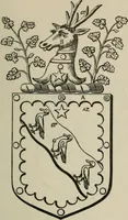 An illustration from The visitation of London : anno Domini 1633, 1634, and 1635. Made by Sr. Henry St. George, kt., Richmond herald, and deputy and marshal to Sr. Richard St. George, kt., Clarencieux king of armes (1880)