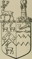 An illustration from The visitation of London : anno Domini 1633, 1634, and 1635. Made by Sr. Henry St. George, kt., Richmond herald, and deputy and marshal to Sr. Richard St. George, kt., Clarencieux king of armes (1880)