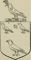 An illustration from The visitation of London : anno Domini 1633, 1634, and 1635. Made by Sr. Henry St. George, kt., Richmond herald, and deputy and marshal to Sr. Richard St. George, kt., Clarencieux king of armes (1880)