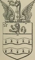 An illustration from The visitation of London : anno Domini 1633, 1634, and 1635. Made by Sr. Henry St. George, kt., Richmond herald, and deputy and marshal to Sr. Richard St. George, kt., Clarencieux king of armes (1880)