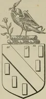 An illustration from The visitation of London : anno Domini 1633, 1634, and 1635. Made by Sr. Henry St. George, kt., Richmond herald, and deputy and marshal to Sr. Richard St. George, kt., Clarencieux king of armes (1880)