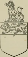 An illustration from The visitation of London : anno Domini 1633, 1634, and 1635. Made by Sr. Henry St. George, kt., Richmond herald, and deputy and marshal to Sr. Richard St. George, kt., Clarencieux king of armes (1880)
