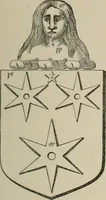 An illustration from The visitation of London : anno Domini 1633, 1634, and 1635. Made by Sr. Henry St. George, kt., Richmond herald, and deputy and marshal to Sr. Richard St. George, kt., Clarencieux king of armes (1880)