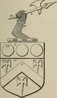 An illustration from The visitation of London : anno Domini 1633, 1634, and 1635. Made by Sr. Henry St. George, kt., Richmond herald, and deputy and marshal to Sr. Richard St. George, kt., Clarencieux king of armes (1880)