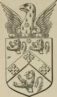 An illustration from The visitation of London : anno Domini 1633, 1634, and 1635. Made by Sr. Henry St. George, kt., Richmond herald, and deputy and marshal to Sr. Richard St. George, kt., Clarencieux king of armes (1880)