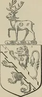 An illustration from The visitation of London : anno Domini 1633, 1634, and 1635. Made by Sr. Henry St. George, kt., Richmond herald, and deputy and marshal to Sr. Richard St. George, kt., Clarencieux king of armes (1880)