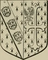 An illustration from The visitation of London : anno Domini 1633, 1634, and 1635. Made by Sr. Henry St. George, kt., Richmond herald, and deputy and marshal to Sr. Richard St. George, kt., Clarencieux king of armes (1880)