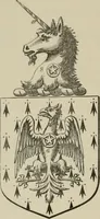Picture 70 of 925 from The visitation of London : anno Domini 1633, 1634, and 1635. Made by Sr. Henry St. George, kt., Richmond herald, and deputy and marshal to Sr. Richard St. George, kt., Clarencieux king of armes (1880), leaf 73