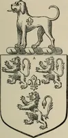 An illustration from The visitation of London : anno Domini 1633, 1634, and 1635. Made by Sr. Henry St. George, kt., Richmond herald, and deputy and marshal to Sr. Richard St. George, kt., Clarencieux king of armes (1880)