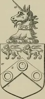 An illustration from The visitation of London : anno Domini 1633, 1634, and 1635. Made by Sr. Henry St. George, kt., Richmond herald, and deputy and marshal to Sr. Richard St. George, kt., Clarencieux king of armes (1880)