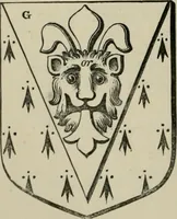 An illustration from The visitation of London : anno Domini 1633, 1634, and 1635. Made by Sr. Henry St. George, kt., Richmond herald, and deputy and marshal to Sr. Richard St. George, kt., Clarencieux king of armes (1880)