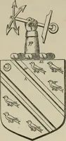 An illustration from The visitation of London : anno Domini 1633, 1634, and 1635. Made by Sr. Henry St. George, kt., Richmond herald, and deputy and marshal to Sr. Richard St. George, kt., Clarencieux king of armes (1880)