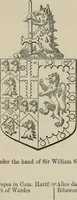 An illustration from The visitation of London : anno Domini 1633, 1634, and 1635. Made by Sr. Henry St. George, kt., Richmond herald, and deputy and marshal to Sr. Richard St. George, kt., Clarencieux king of armes (1880)