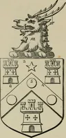 An illustration from The visitation of London : anno Domini 1633, 1634, and 1635. Made by Sr. Henry St. George, kt., Richmond herald, and deputy and marshal to Sr. Richard St. George, kt., Clarencieux king of armes (1880)