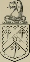 An illustration from The visitation of London : anno Domini 1633, 1634, and 1635. Made by Sr. Henry St. George, kt., Richmond herald, and deputy and marshal to Sr. Richard St. George, kt., Clarencieux king of armes (1880)