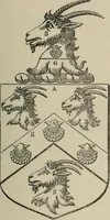 Picture 75 of 925 from The visitation of London : anno Domini 1633, 1634, and 1635. Made by Sr. Henry St. George, kt., Richmond herald, and deputy and marshal to Sr. Richard St. George, kt., Clarencieux king of armes (1880), leaf 76