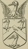 An illustration from The visitation of London : anno Domini 1633, 1634, and 1635. Made by Sr. Henry St. George, kt., Richmond herald, and deputy and marshal to Sr. Richard St. George, kt., Clarencieux king of armes (1880)