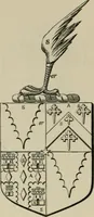An illustration from The visitation of London : anno Domini 1633, 1634, and 1635. Made by Sr. Henry St. George, kt., Richmond herald, and deputy and marshal to Sr. Richard St. George, kt., Clarencieux king of armes (1880)