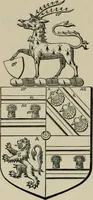 An illustration from The visitation of London : anno Domini 1633, 1634, and 1635. Made by Sr. Henry St. George, kt., Richmond herald, and deputy and marshal to Sr. Richard St. George, kt., Clarencieux king of armes (1880)