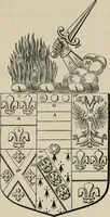 An illustration from The visitation of London : anno Domini 1633, 1634, and 1635. Made by Sr. Henry St. George, kt., Richmond herald, and deputy and marshal to Sr. Richard St. George, kt., Clarencieux king of armes (1880)
