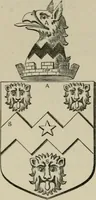 An illustration from The visitation of London : anno Domini 1633, 1634, and 1635. Made by Sr. Henry St. George, kt., Richmond herald, and deputy and marshal to Sr. Richard St. George, kt., Clarencieux king of armes (1880)