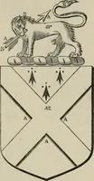 An illustration from The visitation of London : anno Domini 1633, 1634, and 1635. Made by Sr. Henry St. George, kt., Richmond herald, and deputy and marshal to Sr. Richard St. George, kt., Clarencieux king of armes (1880)