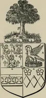 An illustration from The visitation of London : anno Domini 1633, 1634, and 1635. Made by Sr. Henry St. George, kt., Richmond herald, and deputy and marshal to Sr. Richard St. George, kt., Clarencieux king of armes (1880)