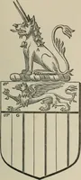 An illustration from The visitation of London : anno Domini 1633, 1634, and 1635. Made by Sr. Henry St. George, kt., Richmond herald, and deputy and marshal to Sr. Richard St. George, kt., Clarencieux king of armes (1880)