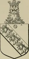 An illustration from The visitation of London : anno Domini 1633, 1634, and 1635. Made by Sr. Henry St. George, kt., Richmond herald, and deputy and marshal to Sr. Richard St. George, kt., Clarencieux king of armes (1880)
