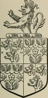 An illustration from The visitation of London : anno Domini 1633, 1634, and 1635. Made by Sr. Henry St. George, kt., Richmond herald, and deputy and marshal to Sr. Richard St. George, kt., Clarencieux king of armes (1880)