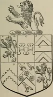 An illustration from The visitation of London : anno Domini 1633, 1634, and 1635. Made by Sr. Henry St. George, kt., Richmond herald, and deputy and marshal to Sr. Richard St. George, kt., Clarencieux king of armes (1880)