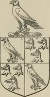An illustration from The visitation of London : anno Domini 1633, 1634, and 1635. Made by Sr. Henry St. George, kt., Richmond herald, and deputy and marshal to Sr. Richard St. George, kt., Clarencieux king of armes (1880)