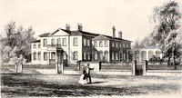 An illustration from A visitation of the seats and arms of the noblemen and gentlemen of Great Britain (1852)