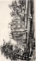 An illustration from A visitation of the seats and arms of the noblemen and gentlemen of Great Britain (1852)