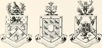 An illustration from A visitation of the seats and arms of the noblemen and gentlemen of Great Britain (1852)