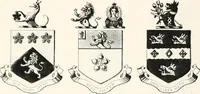 An illustration from A visitation of the seats and arms of the noblemen and gentlemen of Great Britain (1852)