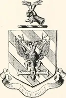 An illustration from A visitation of the seats and arms of the noblemen and gentlemen of Great Britain (1852)