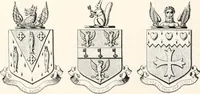 An illustration from A visitation of the seats and arms of the noblemen and gentlemen of Great Britain (1852)