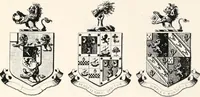 An illustration from A visitation of the seats and arms of the noblemen and gentlemen of Great Britain (1852)