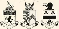 An illustration from A visitation of the seats and arms of the noblemen and gentlemen of Great Britain (1852)