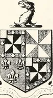 An illustration from A visitation of the seats and arms of the noblemen and gentlemen of Great Britain (1852)