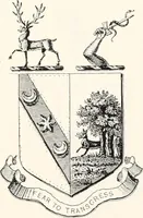 An illustration from A visitation of the seats and arms of the noblemen and gentlemen of Great Britain (1852)